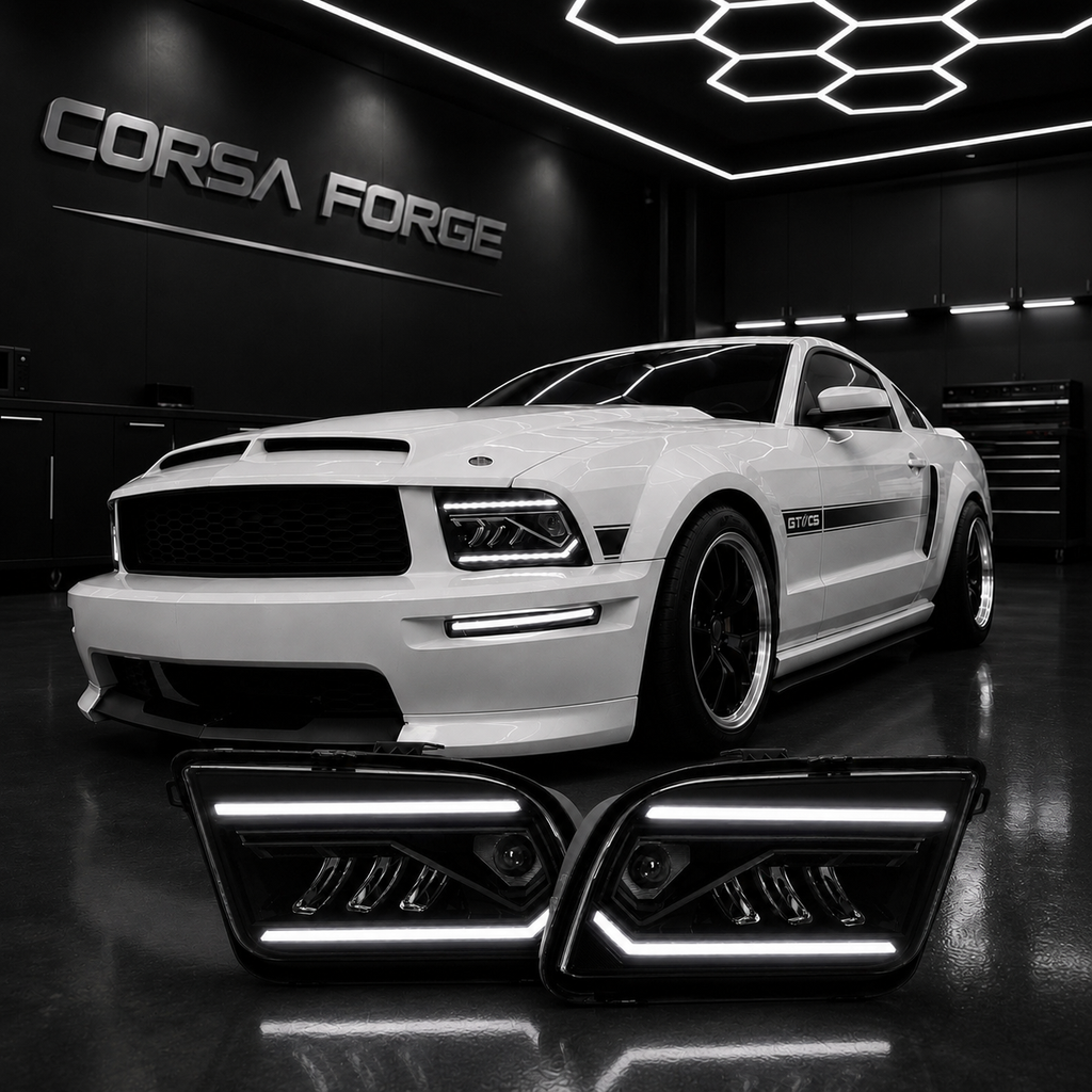 2005-2009 Mustang RGBW VLAND Headlights